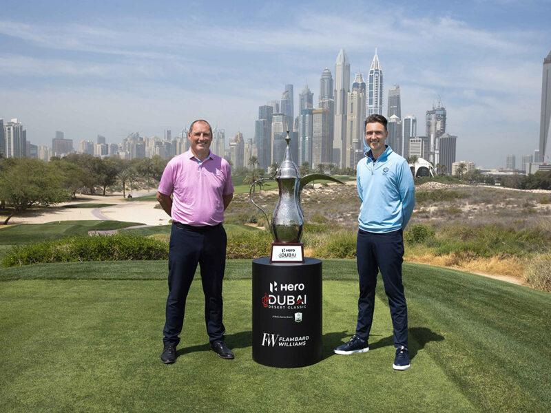 Hero Dubai Desert Classic sponsorship