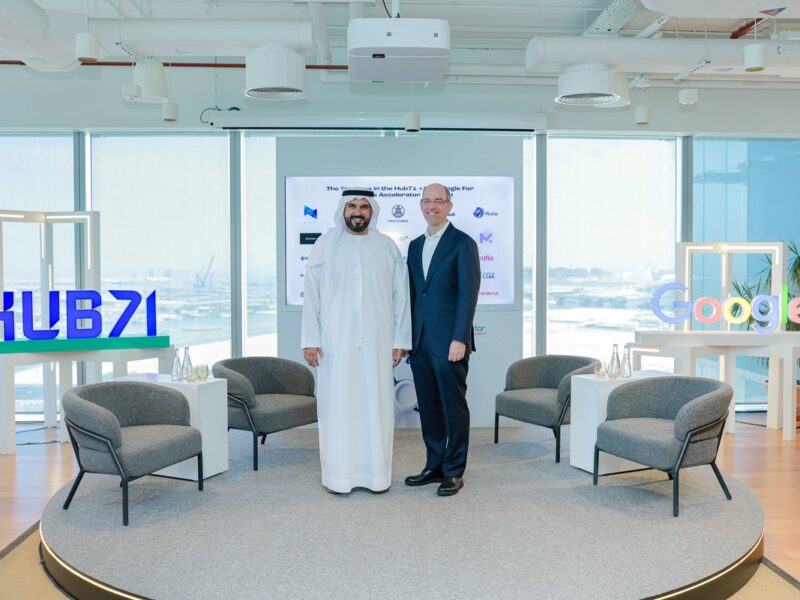 Hub71 abu dhabi google startups AI