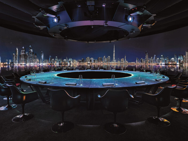 Dubai restaurant showcasing automation in food preparation