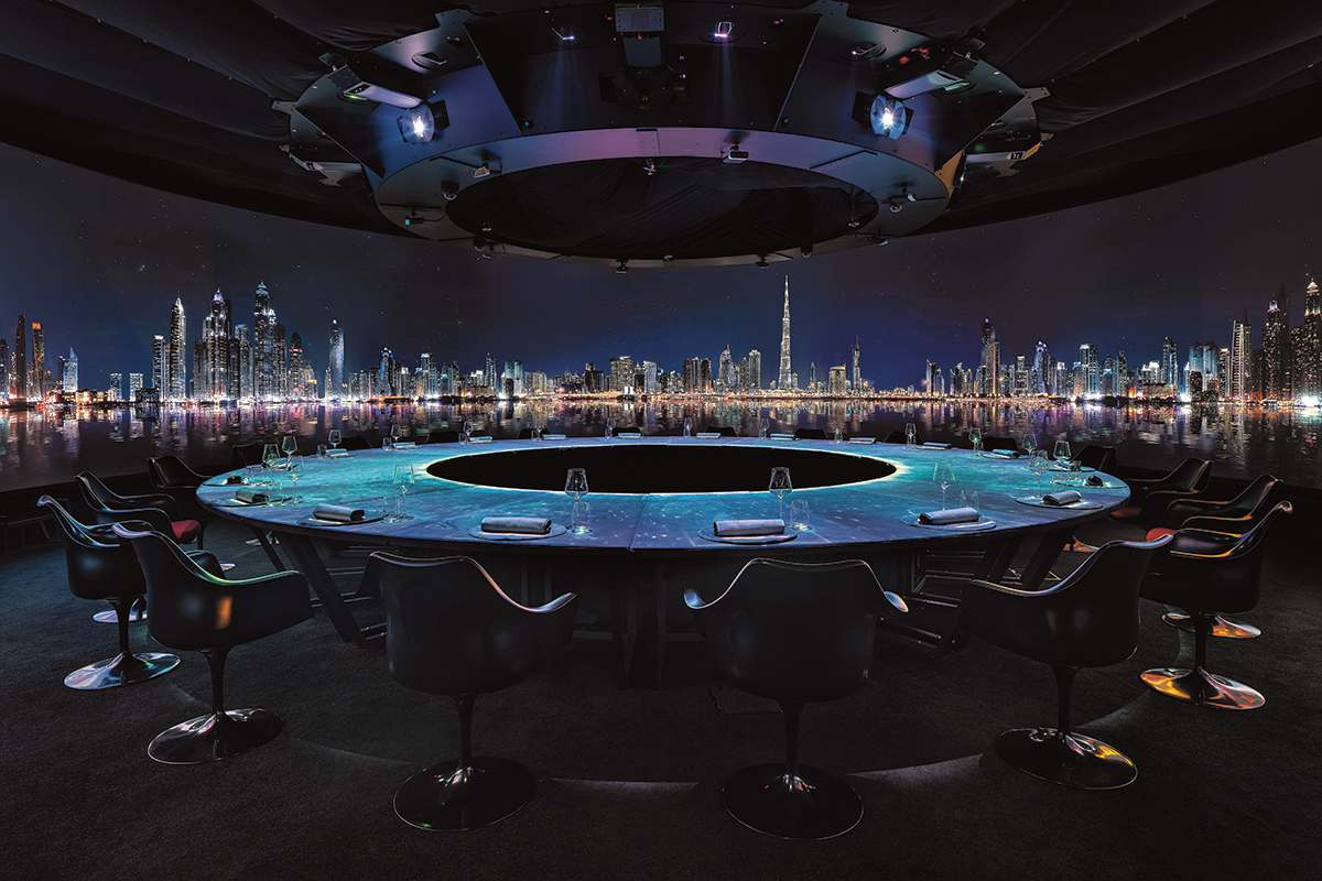 Dubai restaurant showcasing automation in food preparation