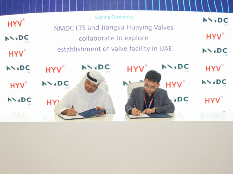 NMDC LTS and Jiangsu Huaying Valves JV