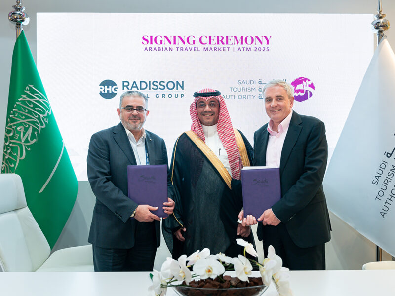 Saudi Tourism Authority Radisson Hotel Group Forge Partnership