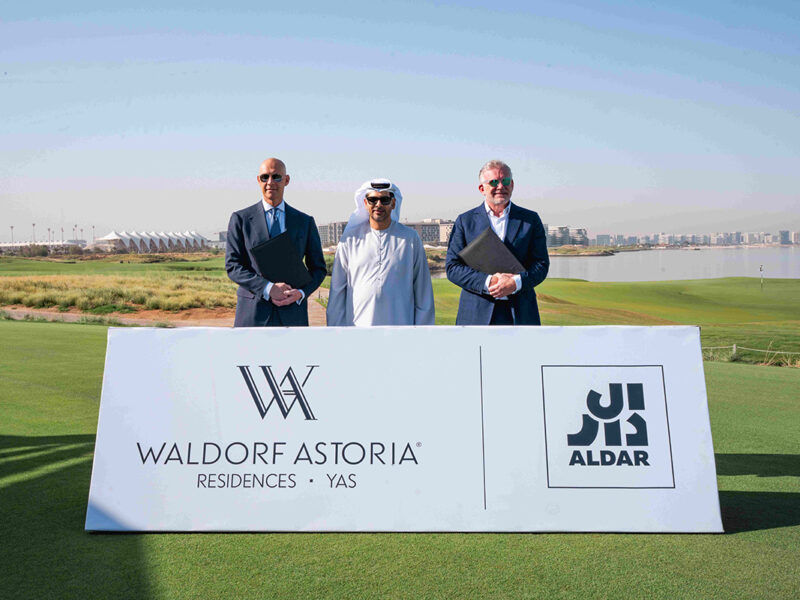 Aldar-Hilton partnership on Abu Dhabi's first Waldorf Astoria Residences