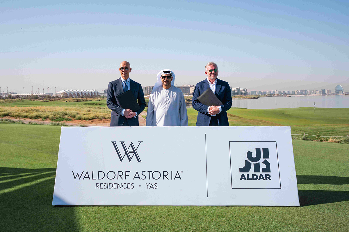 Aldar-Hilton partnership on Abu Dhabi's first Waldorf Astoria Residences