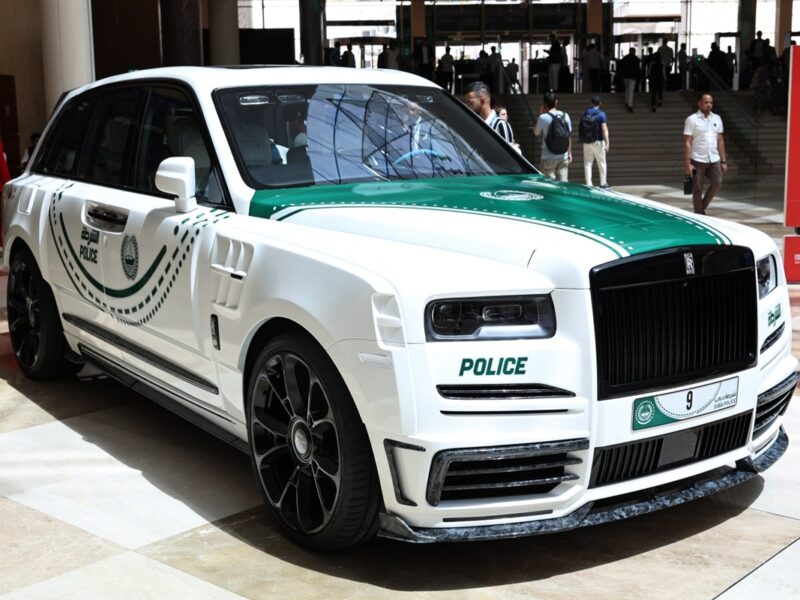 dubai police rolls royce