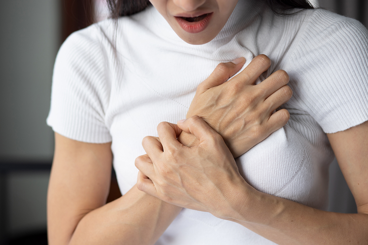 Heart attacks in Middle Eastern women