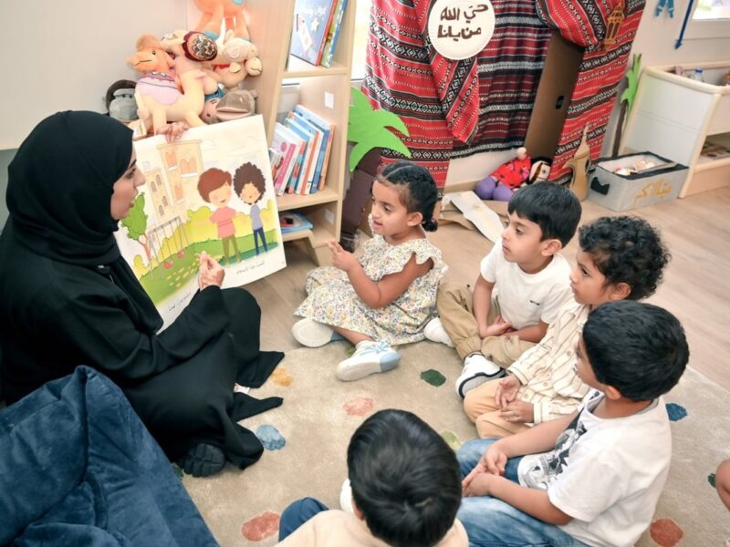 Abu Dhabi kindergarten nursery arabic lessons