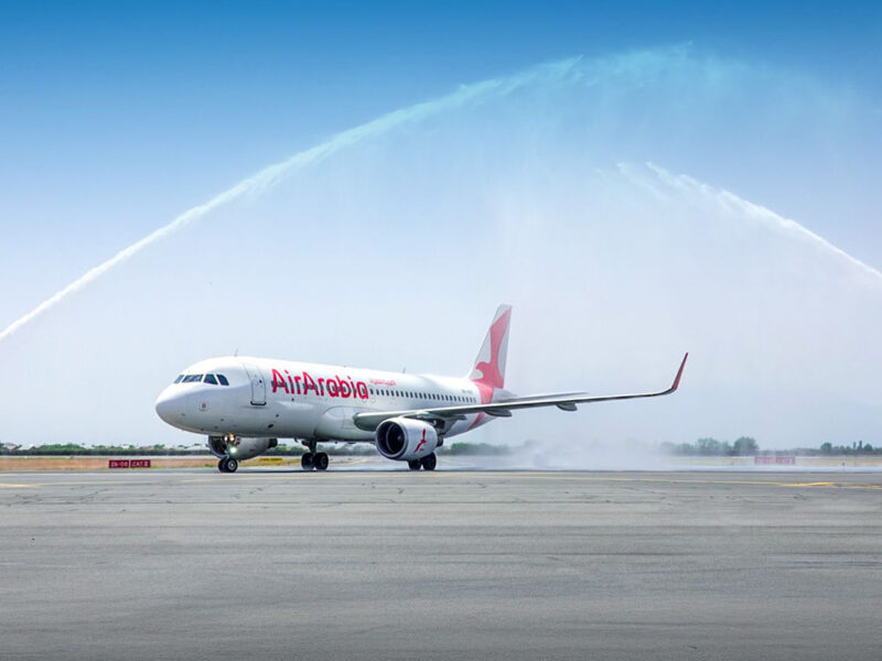 Air Arabia Abu Dhabi at Zvartnots International Airport in Yerevan