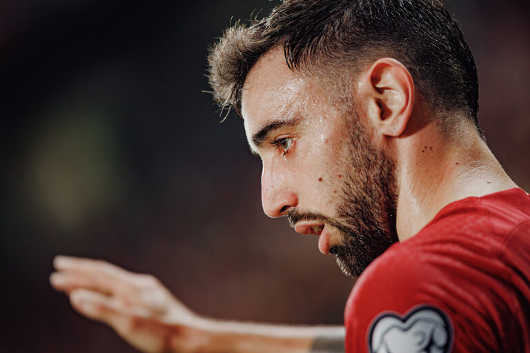 Manchester United captain Bruno Fernandes