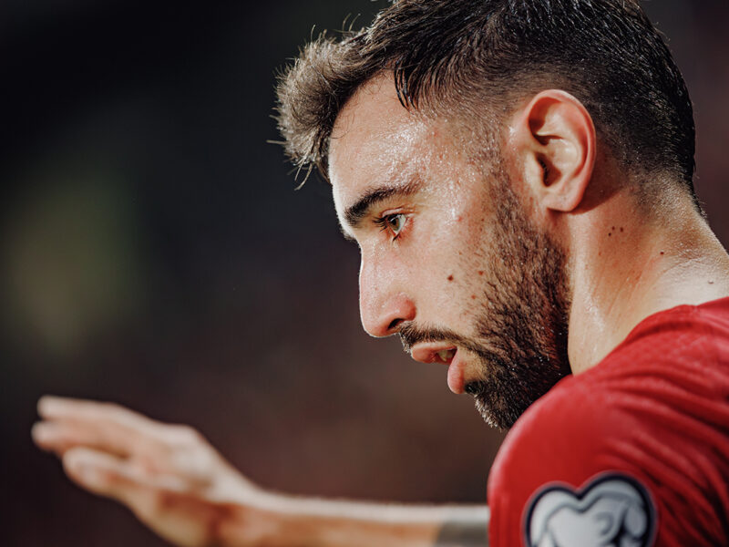 Manchester United captain Bruno Fernandes