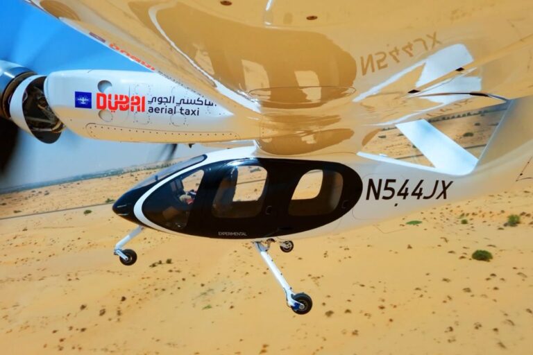 Dubai aeriel taxi Joby Aviation