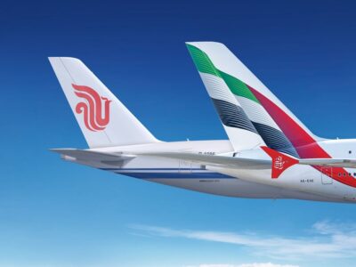 Emirates Air China flights UAE