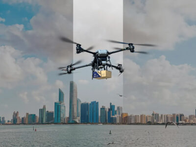 Abu Dhabi Investment Office, LODD and 7X drone delivery trial in Abu Dhabi