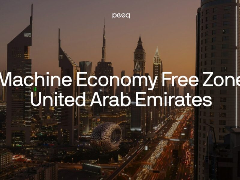 PEAQ UAE machine economy free zone