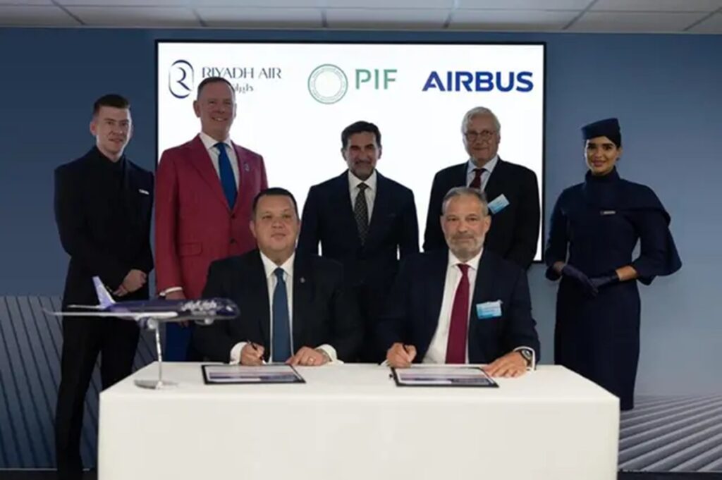 Riyadh Air A350 Saudi Arabia Airbus