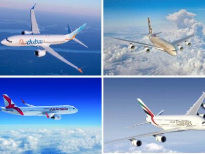 UAE airlines Emirates, Etihad, flydubai, Air Arabia
