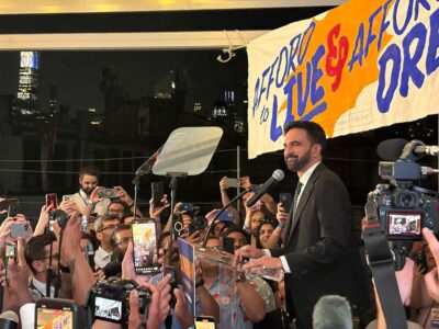 Democratic mayoral candidate Zohran Mamdani