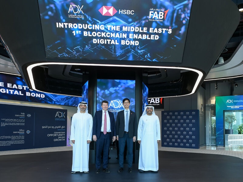 Abu Dhabi’s ADX lists first blockchain bond in MENA region