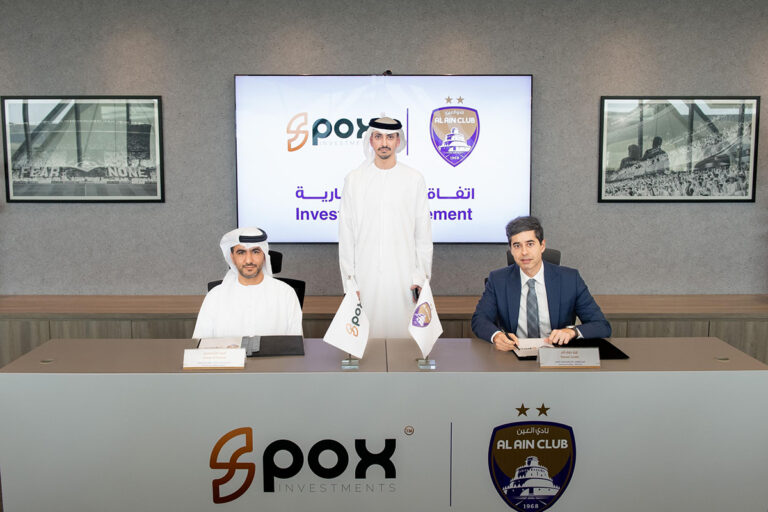 Al Ain Club signs historic 30-year partnership with SPOX investments for community development