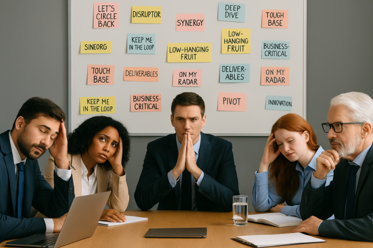 Business buzzword bingo 2025 1