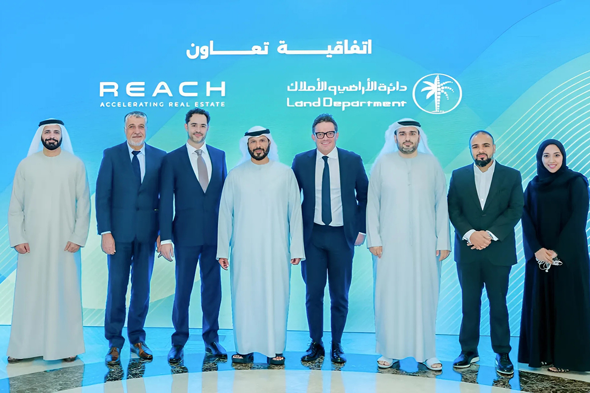 Dubai Land Department of Land in partnership with the second century Servonues are introduced to the Middle East