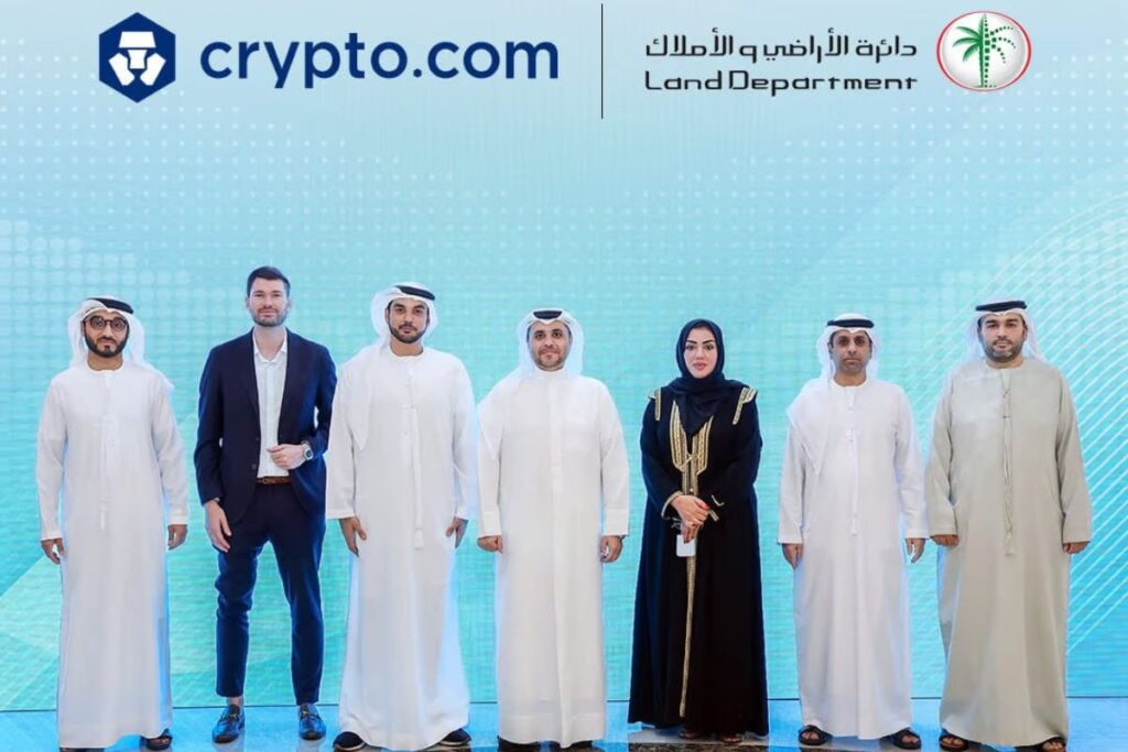 Dubai Land Department signs agreement with Crypto.com to develop digital investment environment for virtual real estate assets