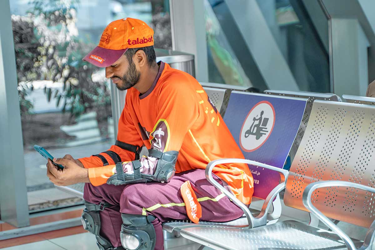 RTA Boosts Comfort for Delivery Riders