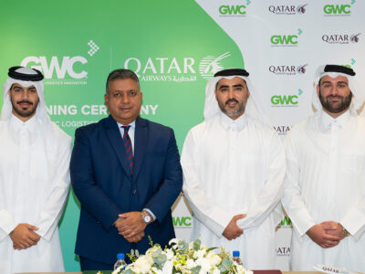 Qatar Airways and GWC signing ceremony