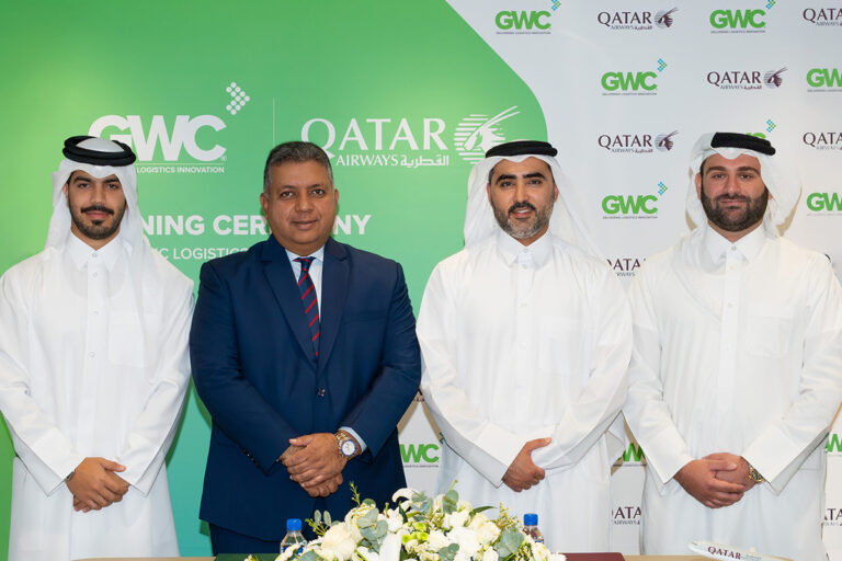 Qatar Airways and GWC signing ceremony