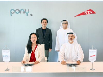 RTA Signs MoU with Pony.ai to Launch Autonomous Vehicle Pilot Trials