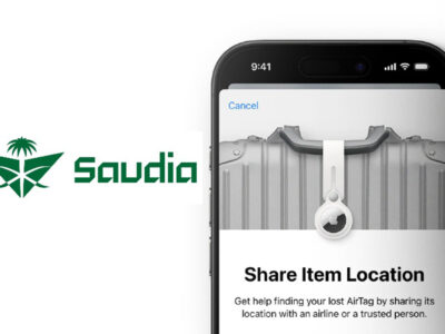 Saudia Apple AirTag