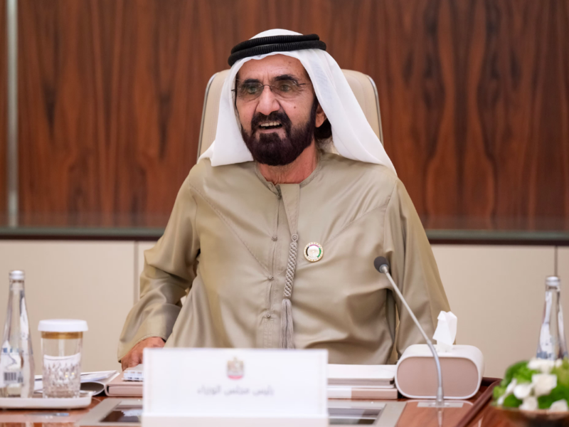 Sheikh Mohammed bin Rashid Al Maktoum, Vice President and Prime Minister of the UAE and Ruler of Dubai