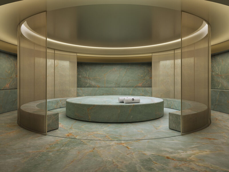 Spa and hammam at Armani Beach Residences at Palm Jumeirah