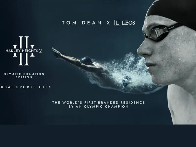 Dubai real estate developer launches world’s first Olympic-branded residence with Tom Dean