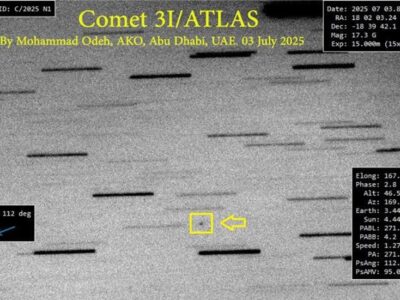 UAE 3I/ATLAS comet observatory NASA