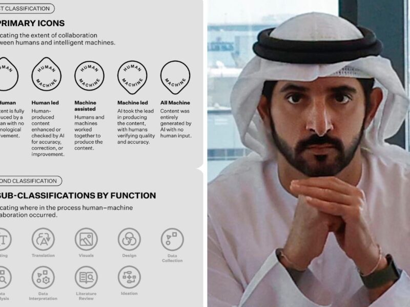 Dubai launches world’s first human–machine collaboration classification for content transparency