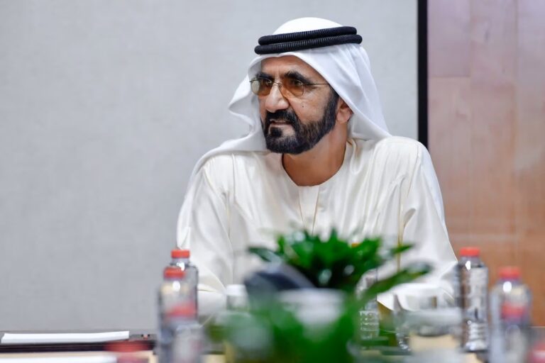 Ruler of Dubai, Sheikh Mohammed bin Rashid Al Maktoum, Vice President and Prime Minister of the UAE