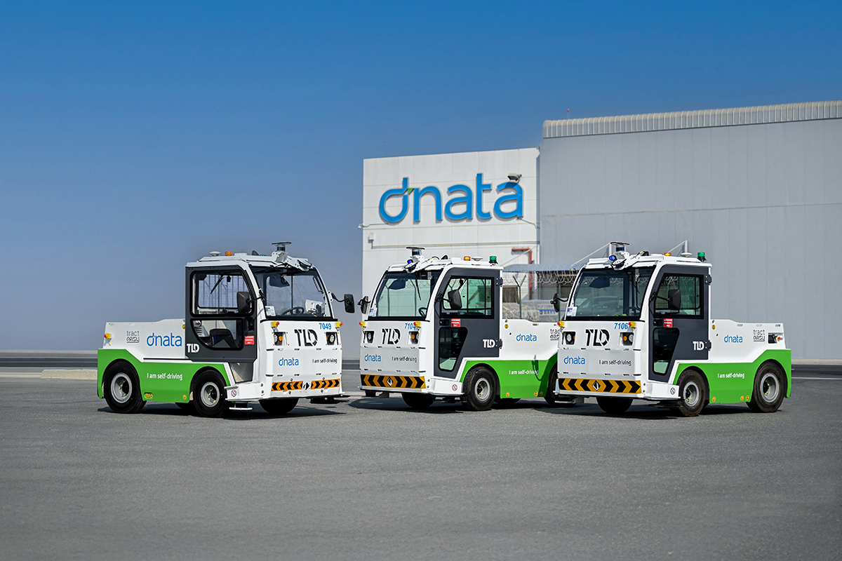 Dnata Deploys Self-Driving Baggage Tractors