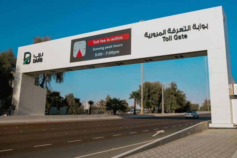 Abu Dhabi road toll darb