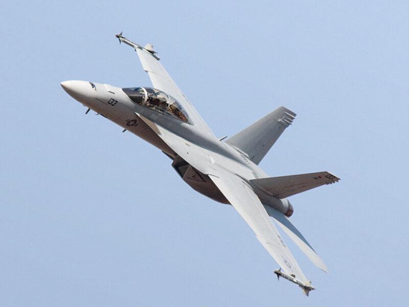 Boeing F/A-18 Super Hornet fighter jet