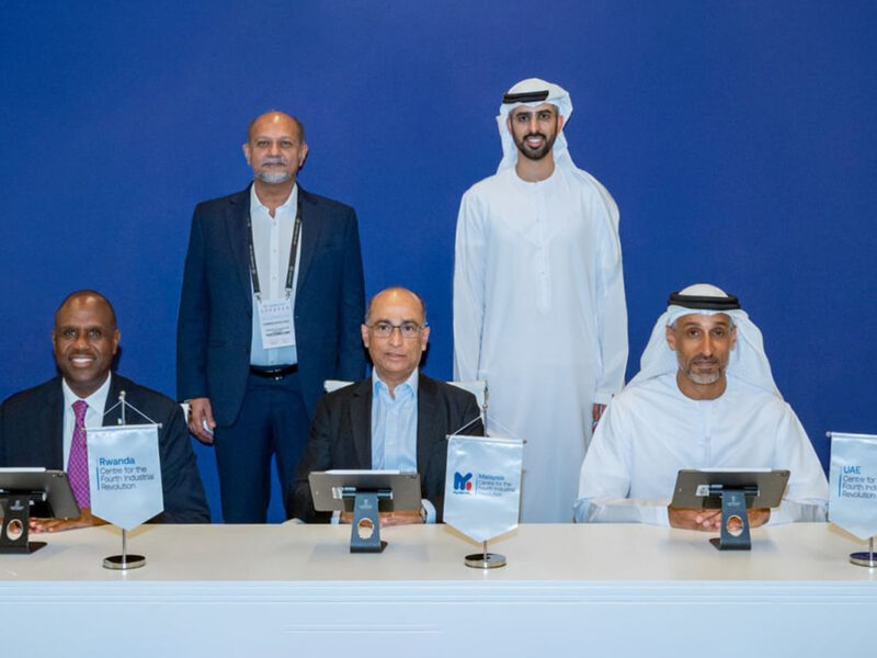 UAE, Malaysia, Rwanda AI governance signing ceremony