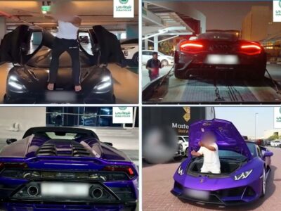 Dubai Police stunt fines