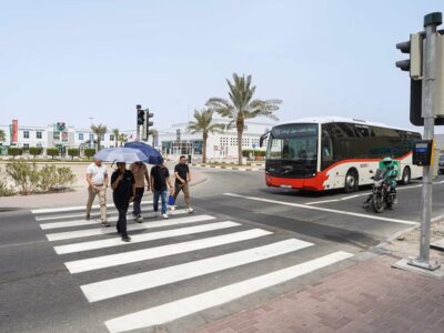 Dubai school traffic rta road