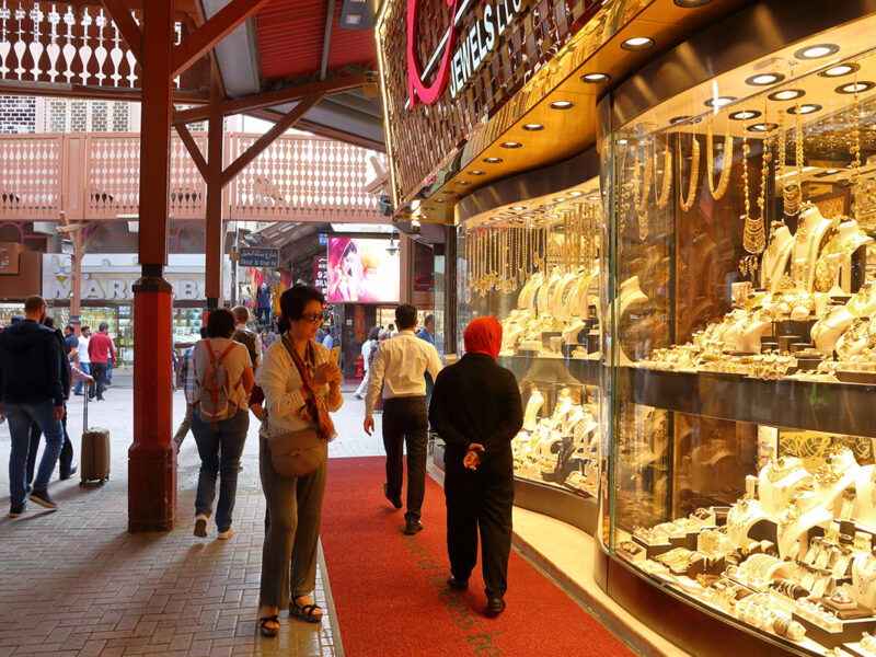 UAE gold business - Gold Souk in Deira