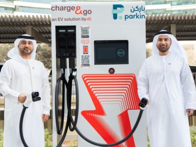Parkin Dubai EV charging