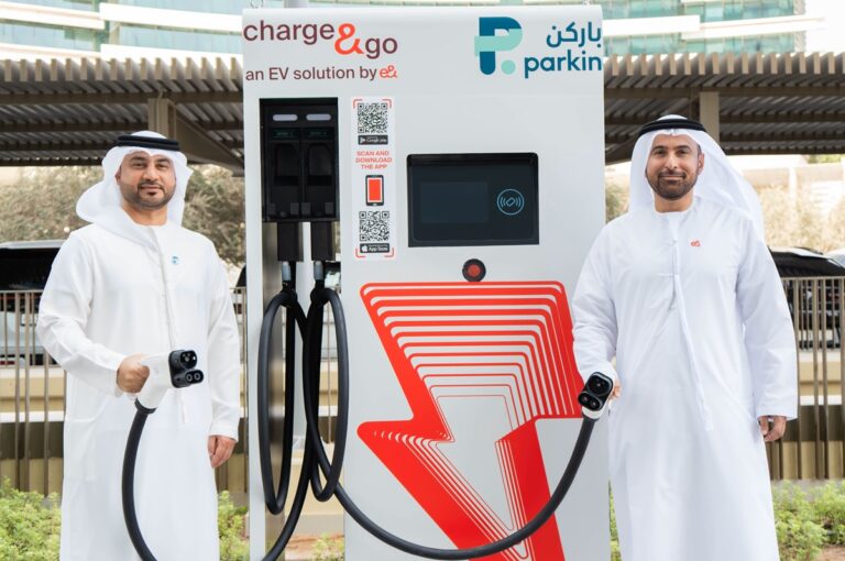 Parkin Dubai EV charging