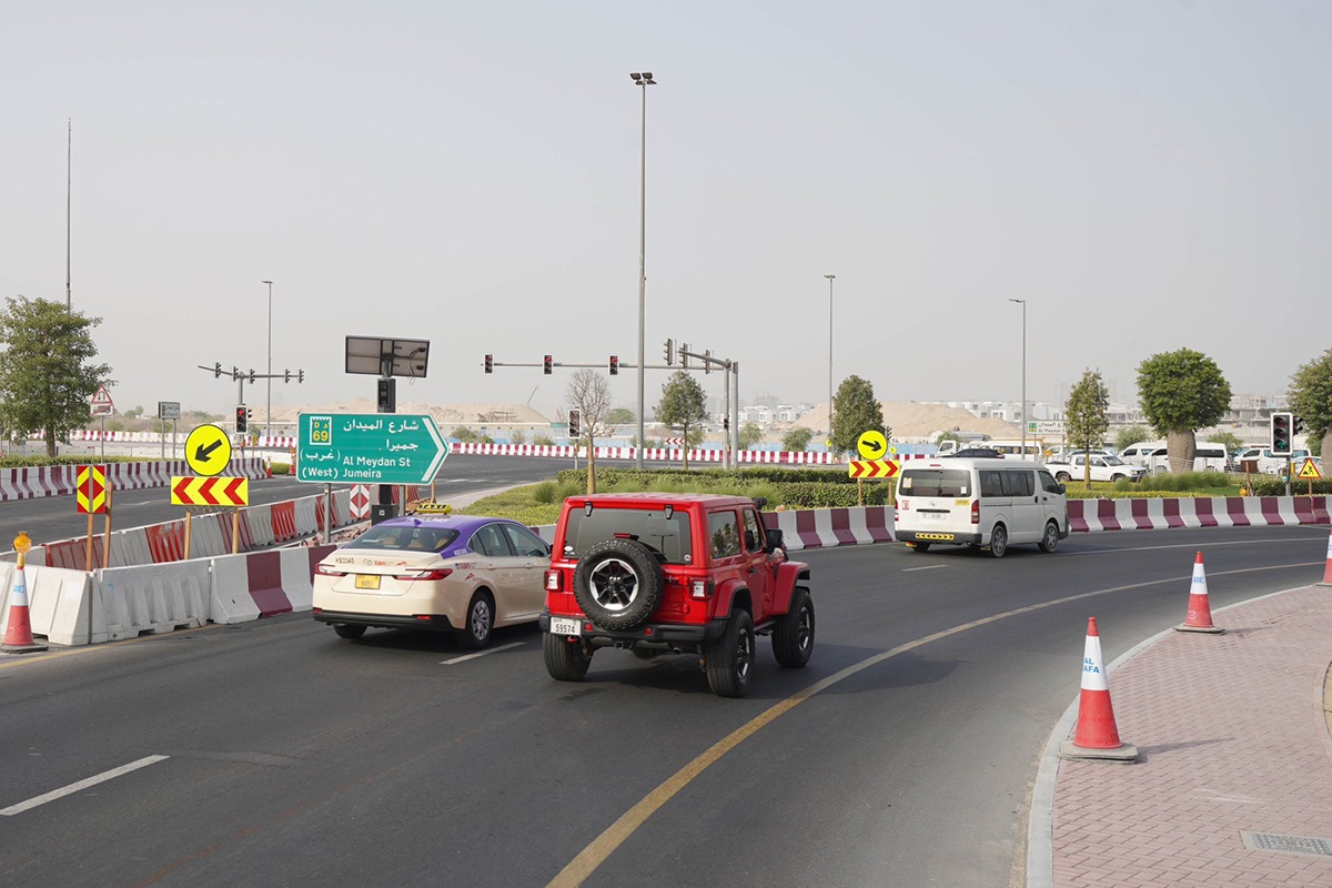 Ras Al Khor towards Al Meydan Street Interchange road improvement