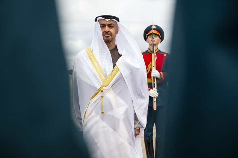 United Arab Emirates President Sheikh Mohamed bin Zayed Al Nahyan