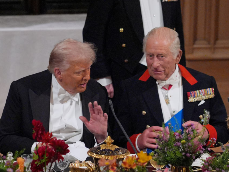 TRUMP IN UK