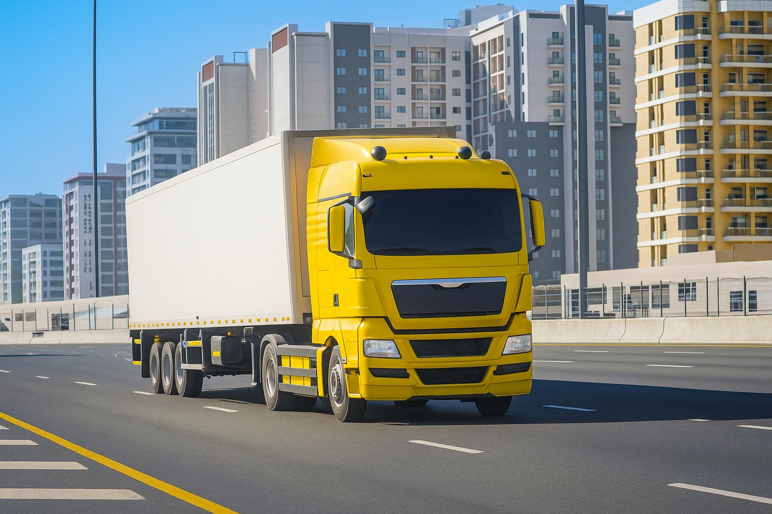 Dubai welcomes an effective frame of heavy cars